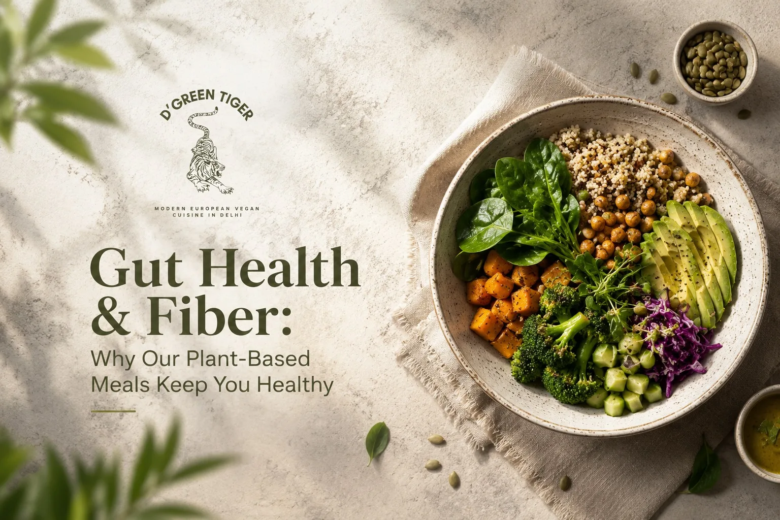 Gut Health & Fiber: Why Our Plant-Based Meals Keep You Healthy