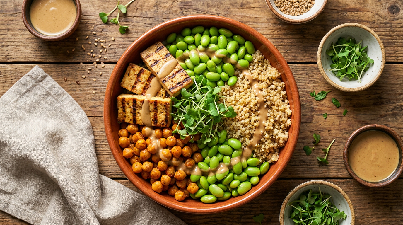 Plant-Based Protein: Why Our Vegan Meals Give You Maximum Energy